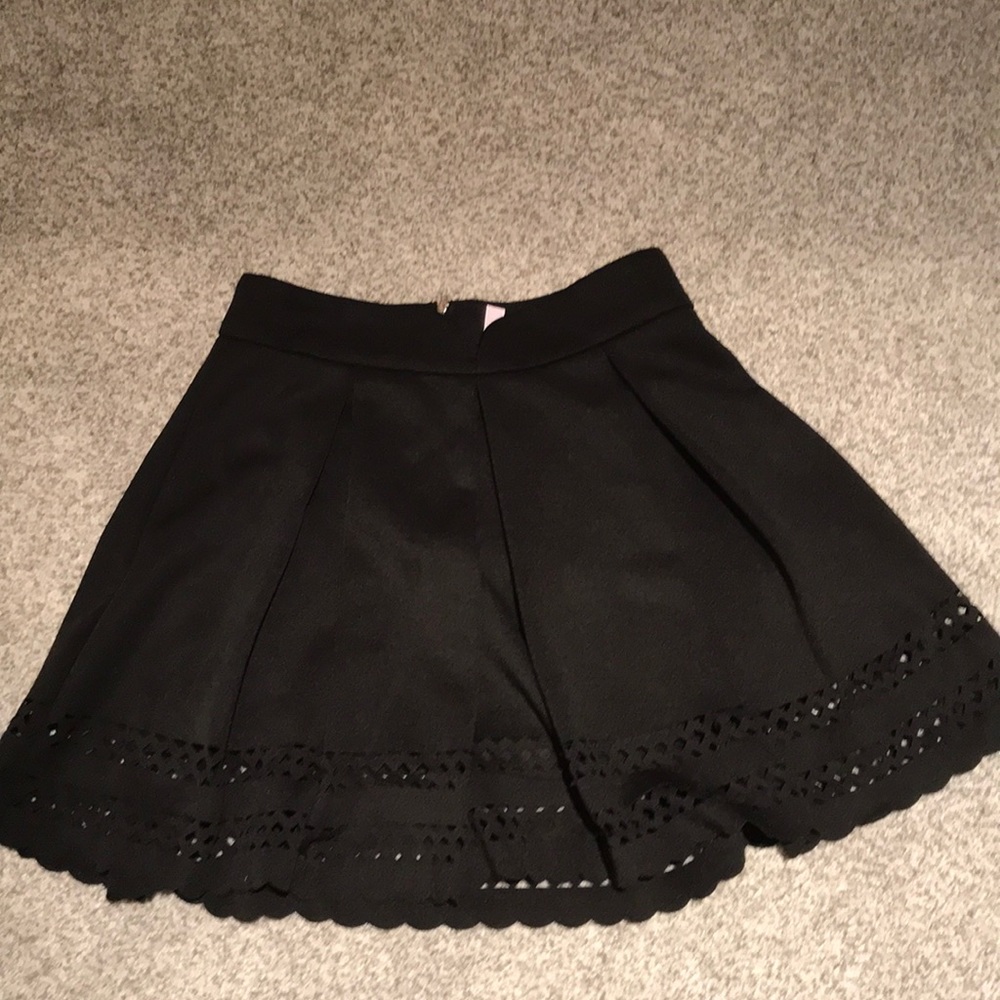 Fun black skirt with lining inside.